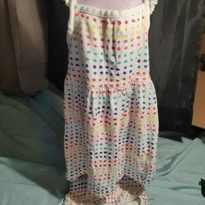 NWOT Hanna Andersson White w/ Dots Dress Set